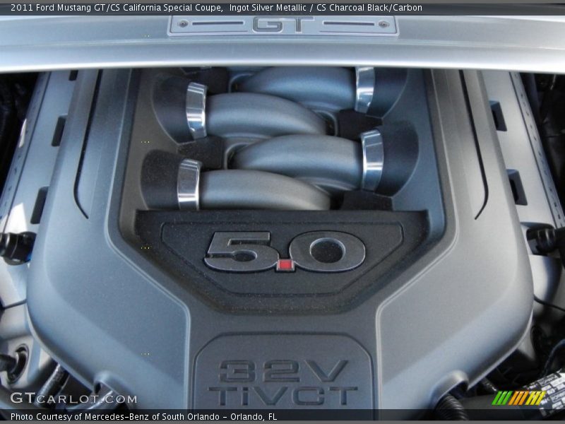  2011 Mustang GT/CS California Special Coupe Engine - 5.0 Liter DOHC 32-Valve TiVCT V8