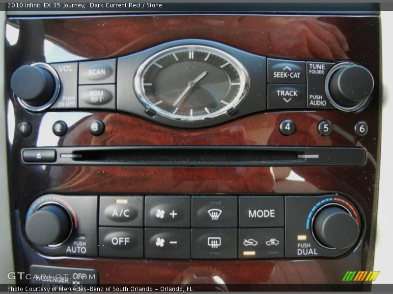 Controls of 2010 EX 35 Journey