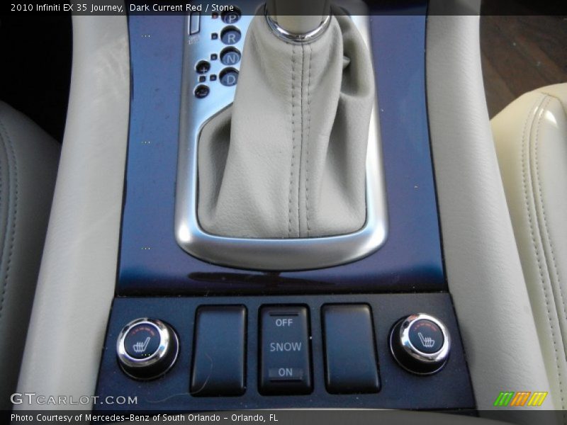 Controls of 2010 EX 35 Journey