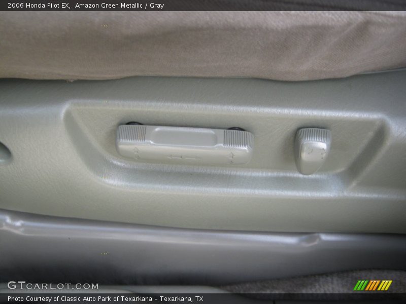 Amazon Green Metallic / Gray 2006 Honda Pilot EX