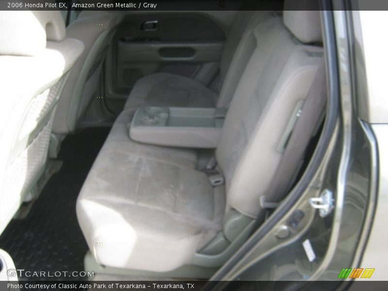 Amazon Green Metallic / Gray 2006 Honda Pilot EX