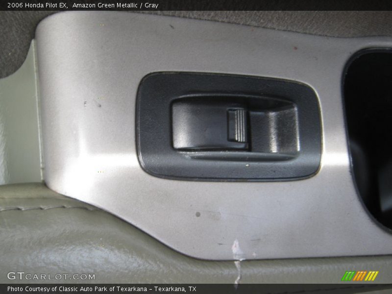 Amazon Green Metallic / Gray 2006 Honda Pilot EX