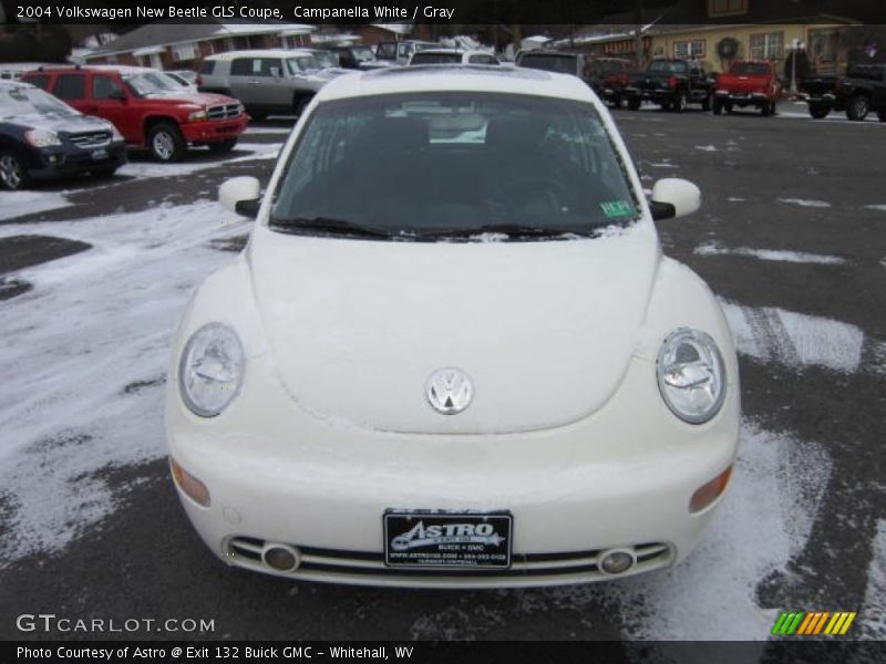 Campanella White / Gray 2004 Volkswagen New Beetle GLS Coupe
