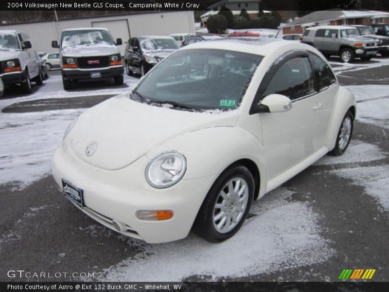 Campanella White / Gray 2004 Volkswagen New Beetle GLS Coupe