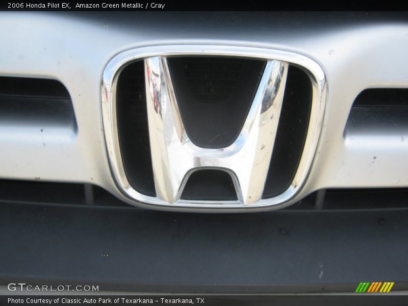 Amazon Green Metallic / Gray 2006 Honda Pilot EX