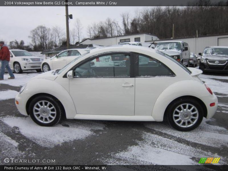 Campanella White / Gray 2004 Volkswagen New Beetle GLS Coupe