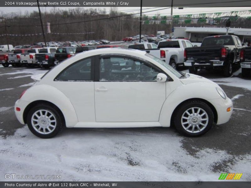 Campanella White / Gray 2004 Volkswagen New Beetle GLS Coupe