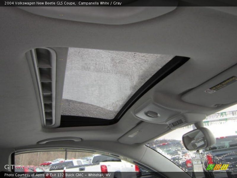 Campanella White / Gray 2004 Volkswagen New Beetle GLS Coupe