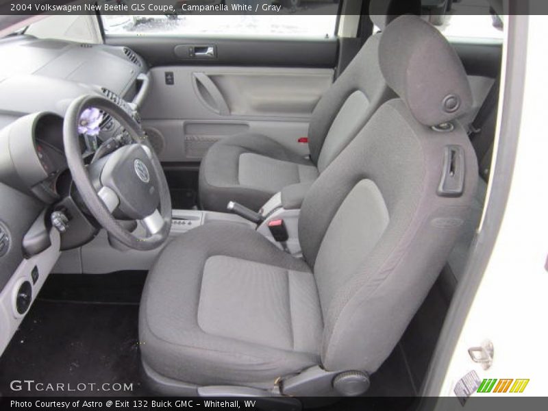 Campanella White / Gray 2004 Volkswagen New Beetle GLS Coupe