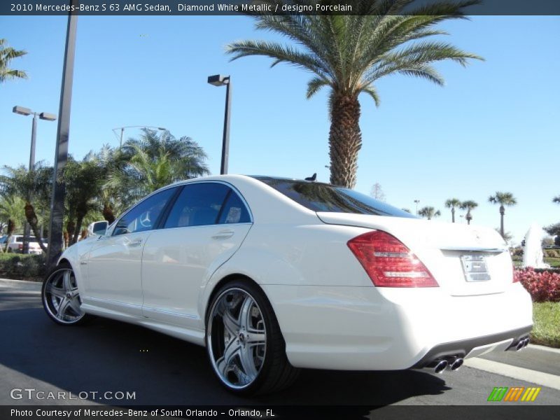  2010 S 63 AMG Sedan Diamond White Metallic