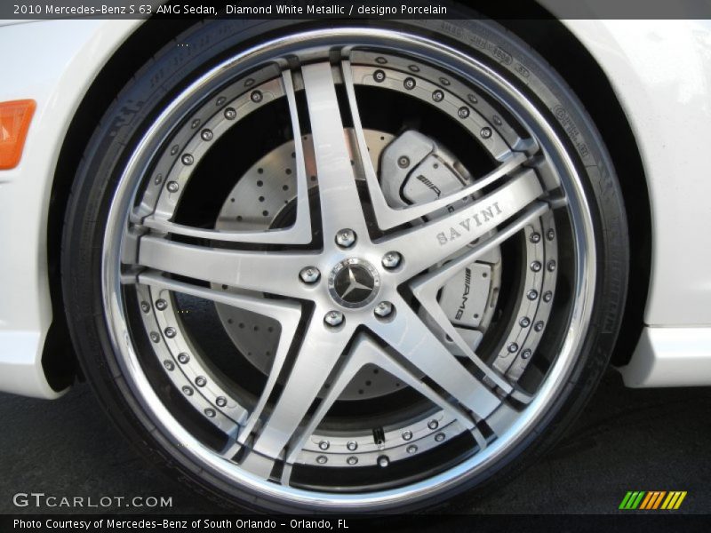 Savini Alloy Wheel - 2010 Mercedes-Benz S 63 AMG Sedan