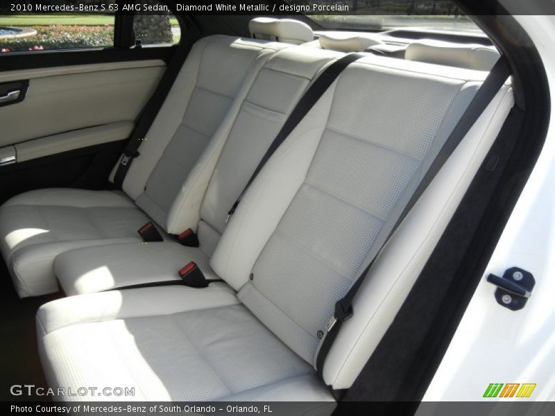  2010 S 63 AMG Sedan designo Porcelain Interior