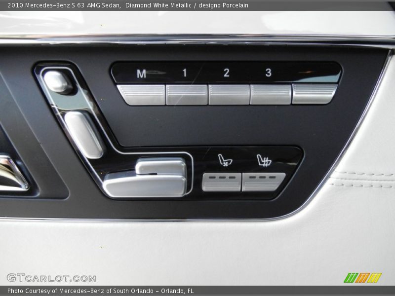 Controls of 2010 S 63 AMG Sedan