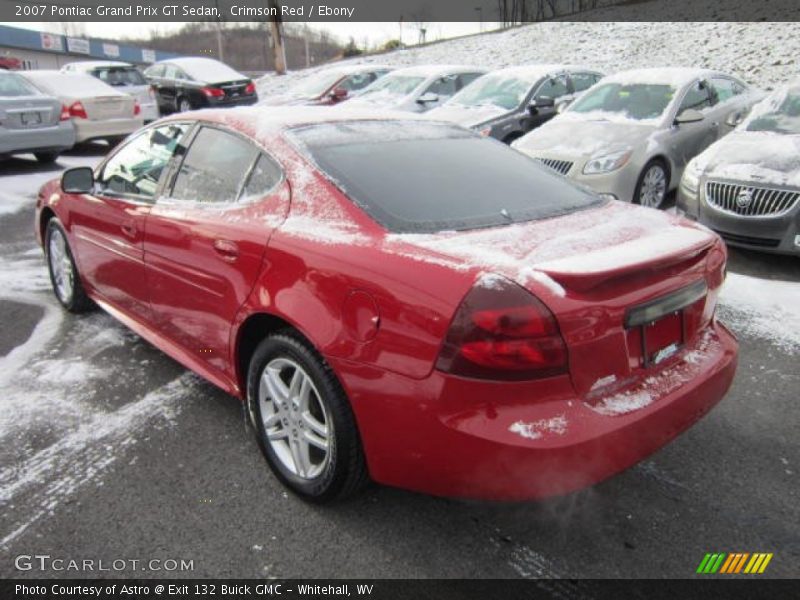 Crimson Red / Ebony 2007 Pontiac Grand Prix GT Sedan