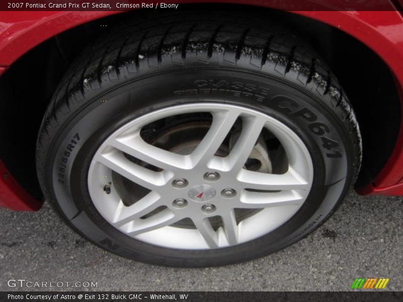 Crimson Red / Ebony 2007 Pontiac Grand Prix GT Sedan