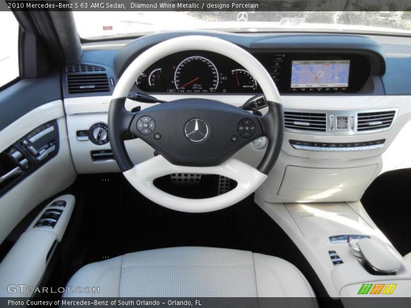 Dashboard of 2010 S 63 AMG Sedan