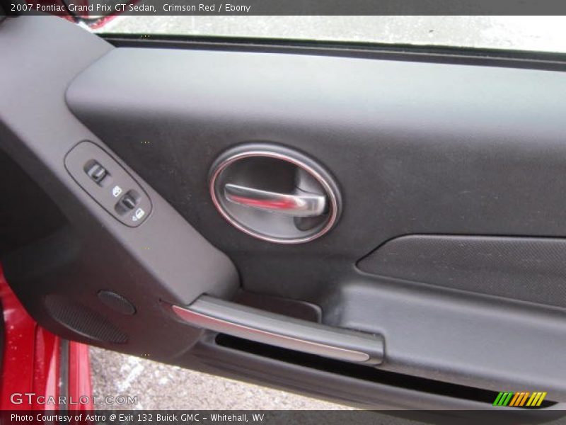 Crimson Red / Ebony 2007 Pontiac Grand Prix GT Sedan