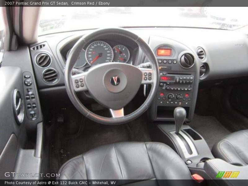 Crimson Red / Ebony 2007 Pontiac Grand Prix GT Sedan