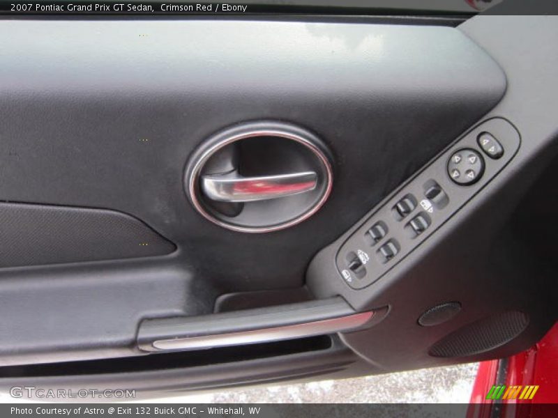 Crimson Red / Ebony 2007 Pontiac Grand Prix GT Sedan