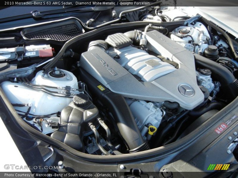  2010 S 63 AMG Sedan Engine - 6.3 Liter AMG DOHC 32-Valve VVT V8