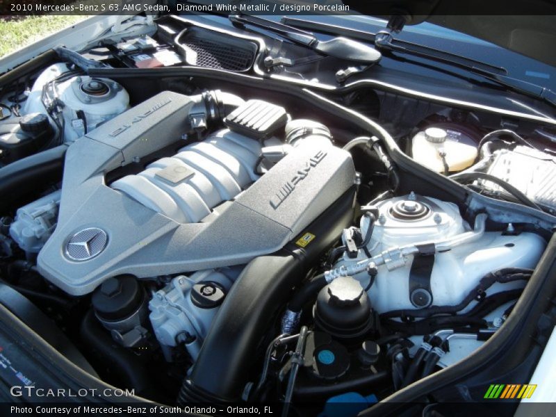 2010 S 63 AMG Sedan Engine - 6.3 Liter AMG DOHC 32-Valve VVT V8