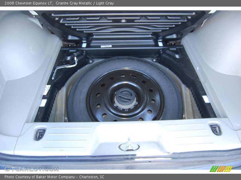 Granite Gray Metallic / Light Gray 2008 Chevrolet Equinox LT