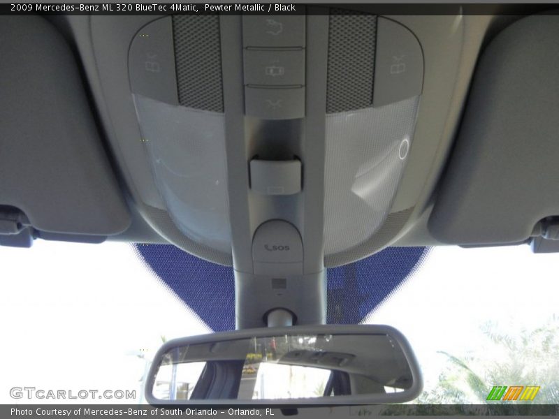 Pewter Metallic / Black 2009 Mercedes-Benz ML 320 BlueTec 4Matic