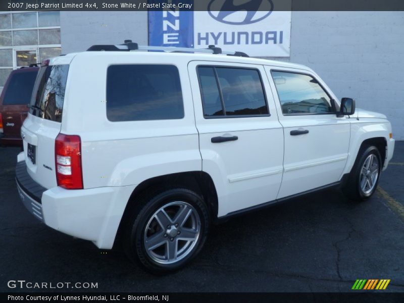 Stone White / Pastel Slate Gray 2007 Jeep Patriot Limited 4x4