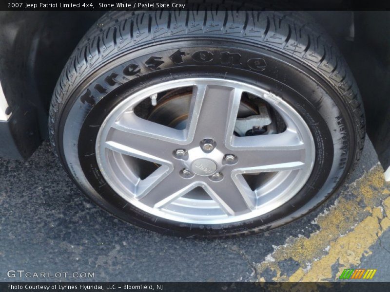 Stone White / Pastel Slate Gray 2007 Jeep Patriot Limited 4x4