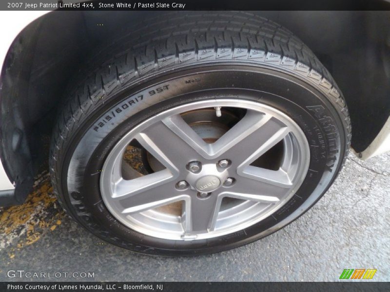 Stone White / Pastel Slate Gray 2007 Jeep Patriot Limited 4x4