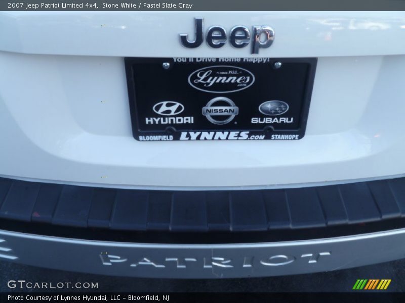 Stone White / Pastel Slate Gray 2007 Jeep Patriot Limited 4x4