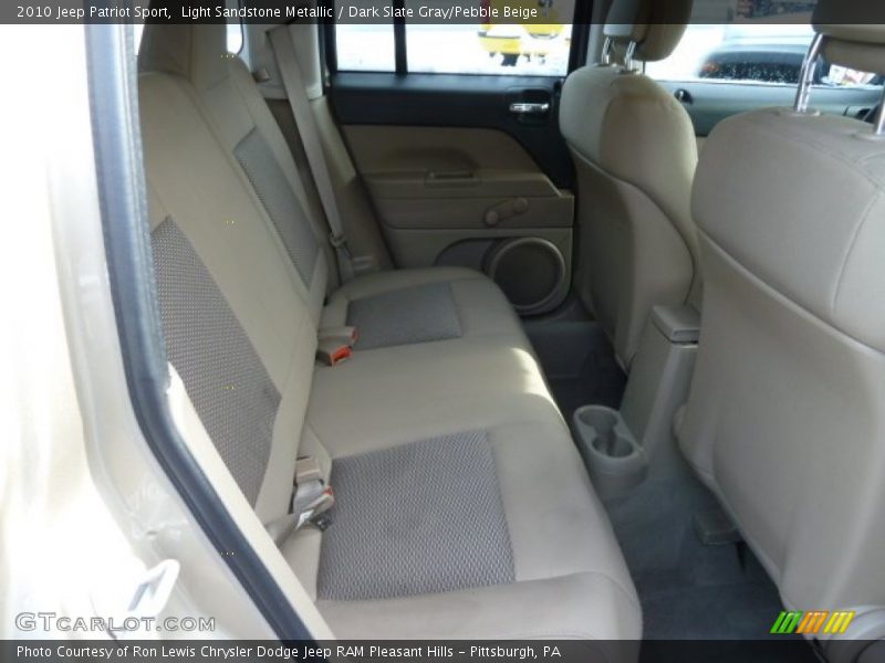Light Sandstone Metallic / Dark Slate Gray/Pebble Beige 2010 Jeep Patriot Sport