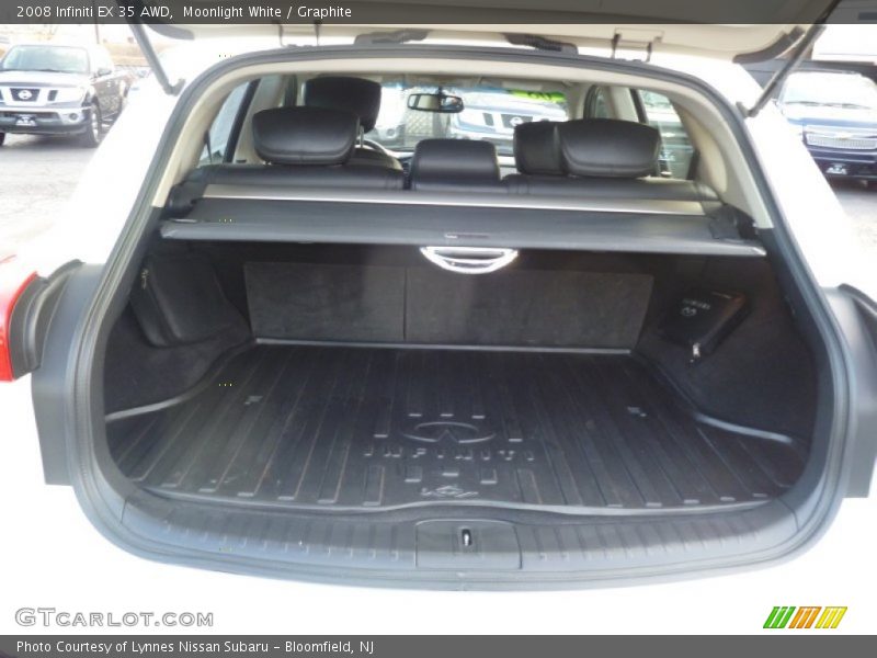 Moonlight White / Graphite 2008 Infiniti EX 35 AWD