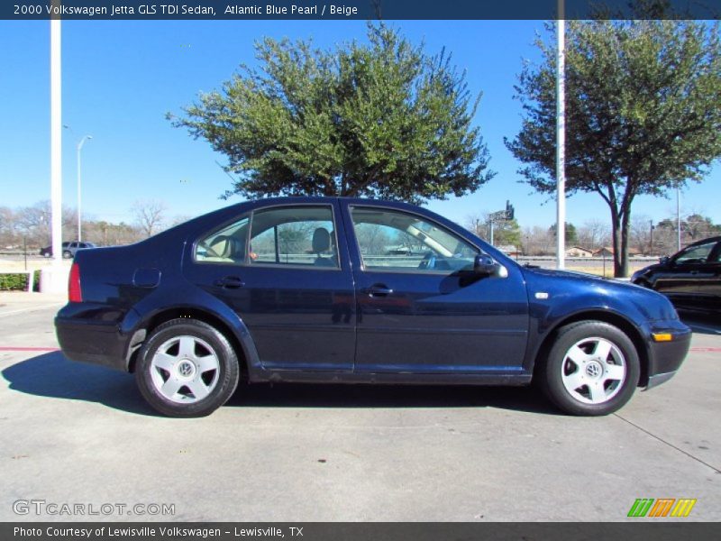  2000 Jetta GLS TDI Sedan Atlantic Blue Pearl