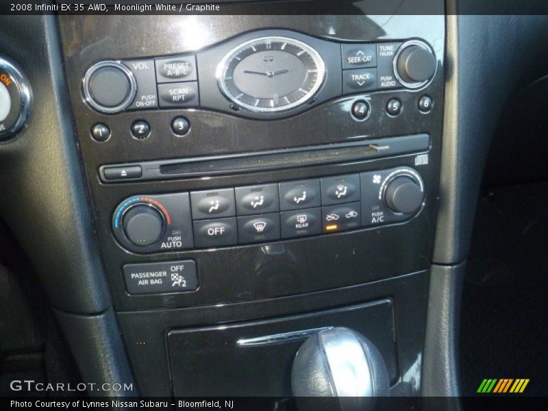 Moonlight White / Graphite 2008 Infiniti EX 35 AWD
