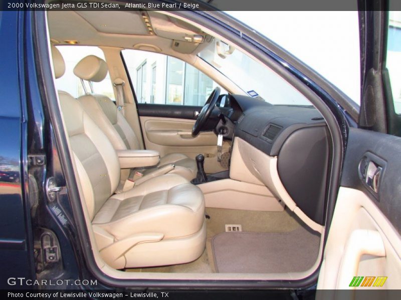 2000 Jetta GLS TDI Sedan Beige Interior