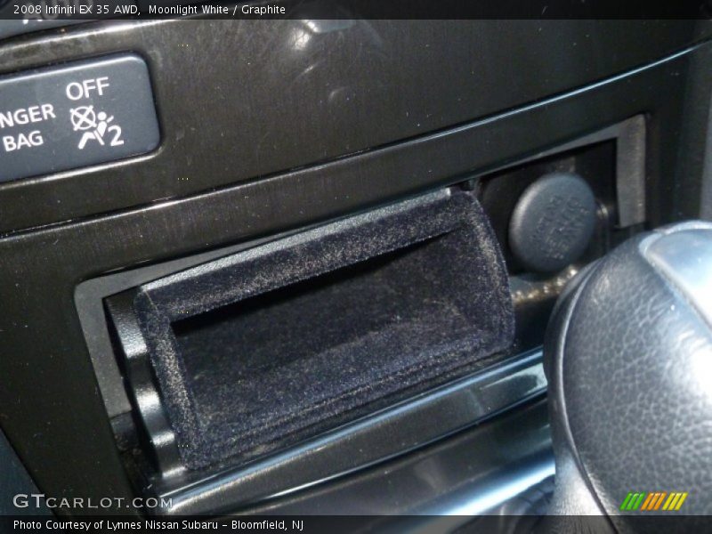 Moonlight White / Graphite 2008 Infiniti EX 35 AWD
