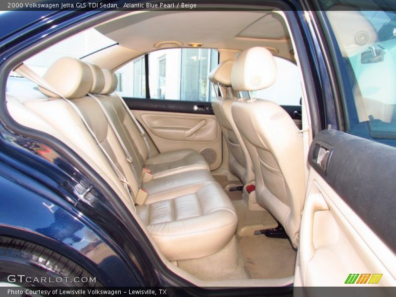  2000 Jetta GLS TDI Sedan Beige Interior