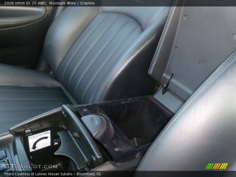 Moonlight White / Graphite 2008 Infiniti EX 35 AWD