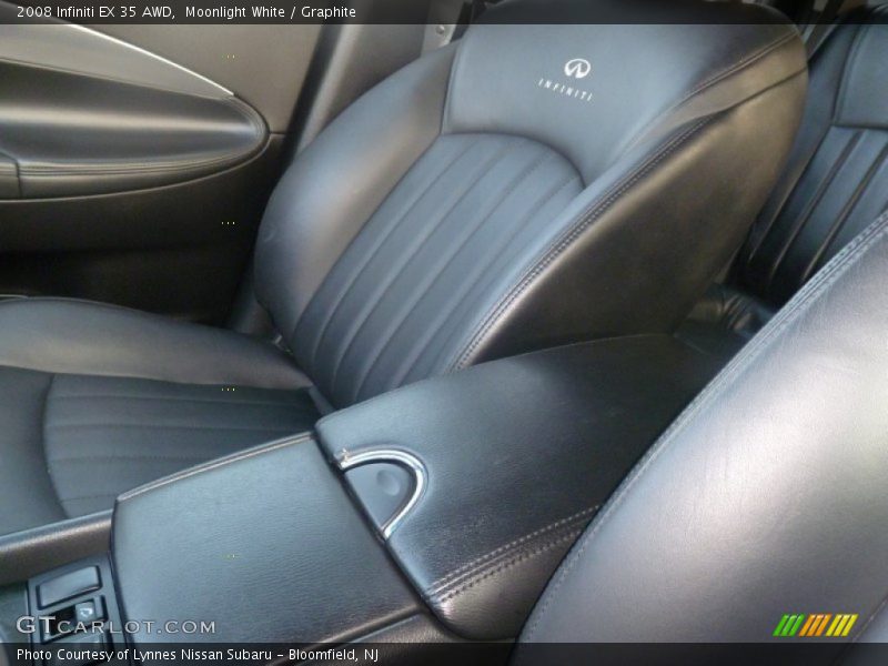 Moonlight White / Graphite 2008 Infiniti EX 35 AWD