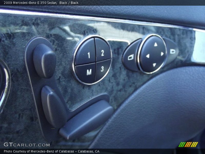 Black / Black 2009 Mercedes-Benz E 350 Sedan