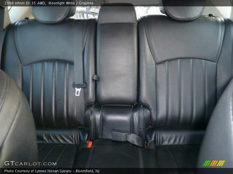 Moonlight White / Graphite 2008 Infiniti EX 35 AWD