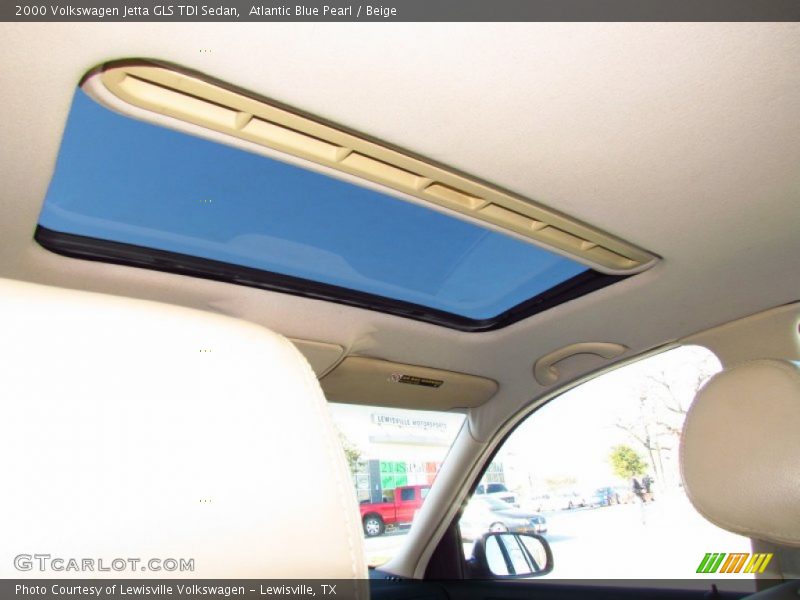 Atlantic Blue Pearl / Beige 2000 Volkswagen Jetta GLS TDI Sedan