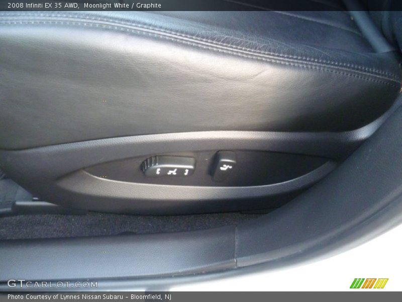 Moonlight White / Graphite 2008 Infiniti EX 35 AWD