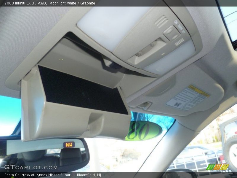 Moonlight White / Graphite 2008 Infiniti EX 35 AWD