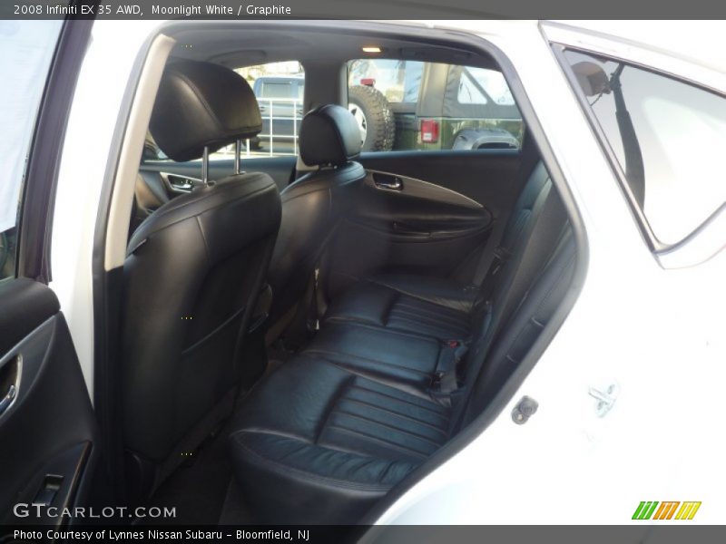Moonlight White / Graphite 2008 Infiniti EX 35 AWD