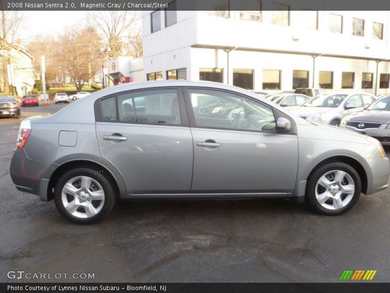Magnetic Gray / Charcoal/Steel 2008 Nissan Sentra 2.0