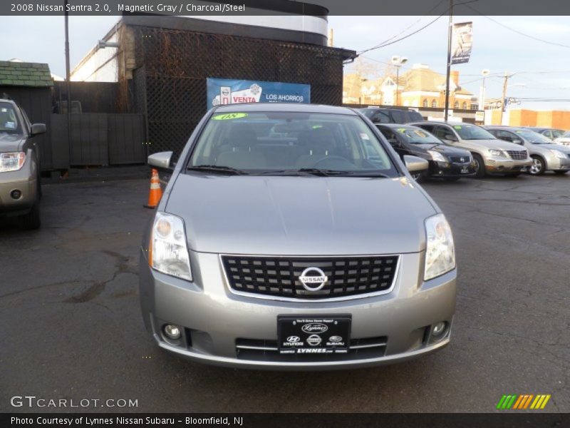 Magnetic Gray / Charcoal/Steel 2008 Nissan Sentra 2.0