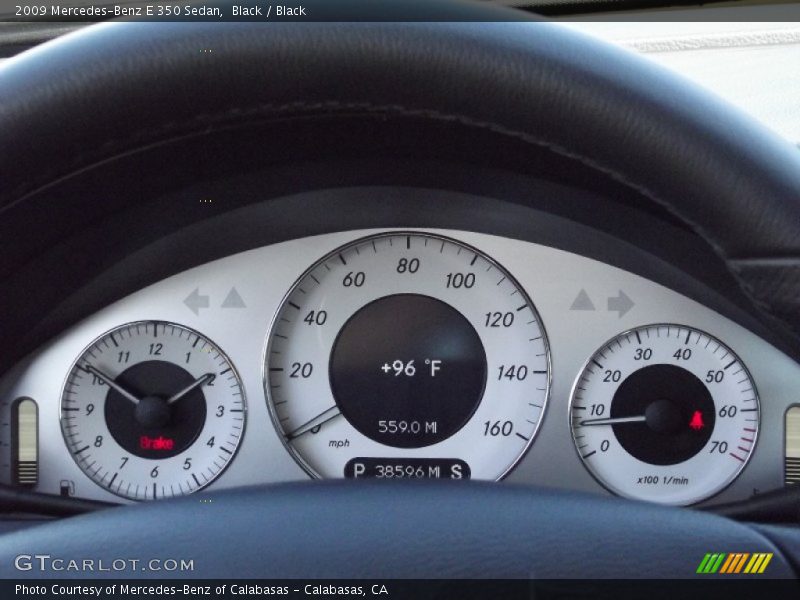 Black / Black 2009 Mercedes-Benz E 350 Sedan