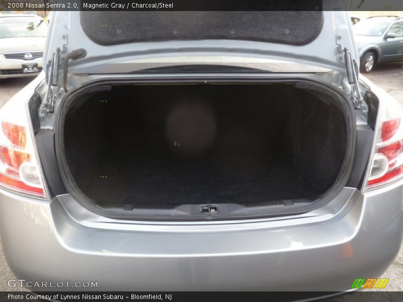 Magnetic Gray / Charcoal/Steel 2008 Nissan Sentra 2.0